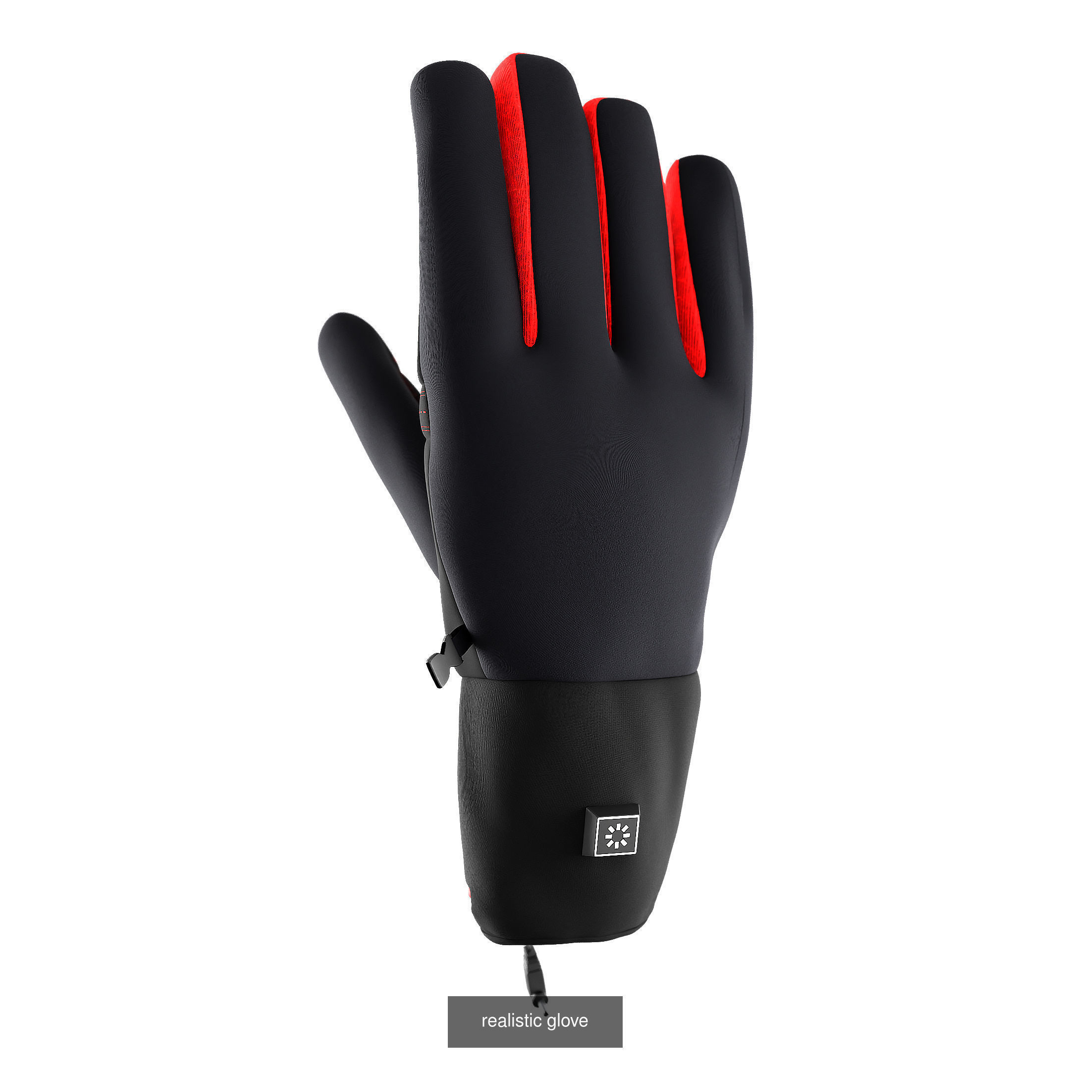 Realistic gloves heated glove 3D Model Collection_1