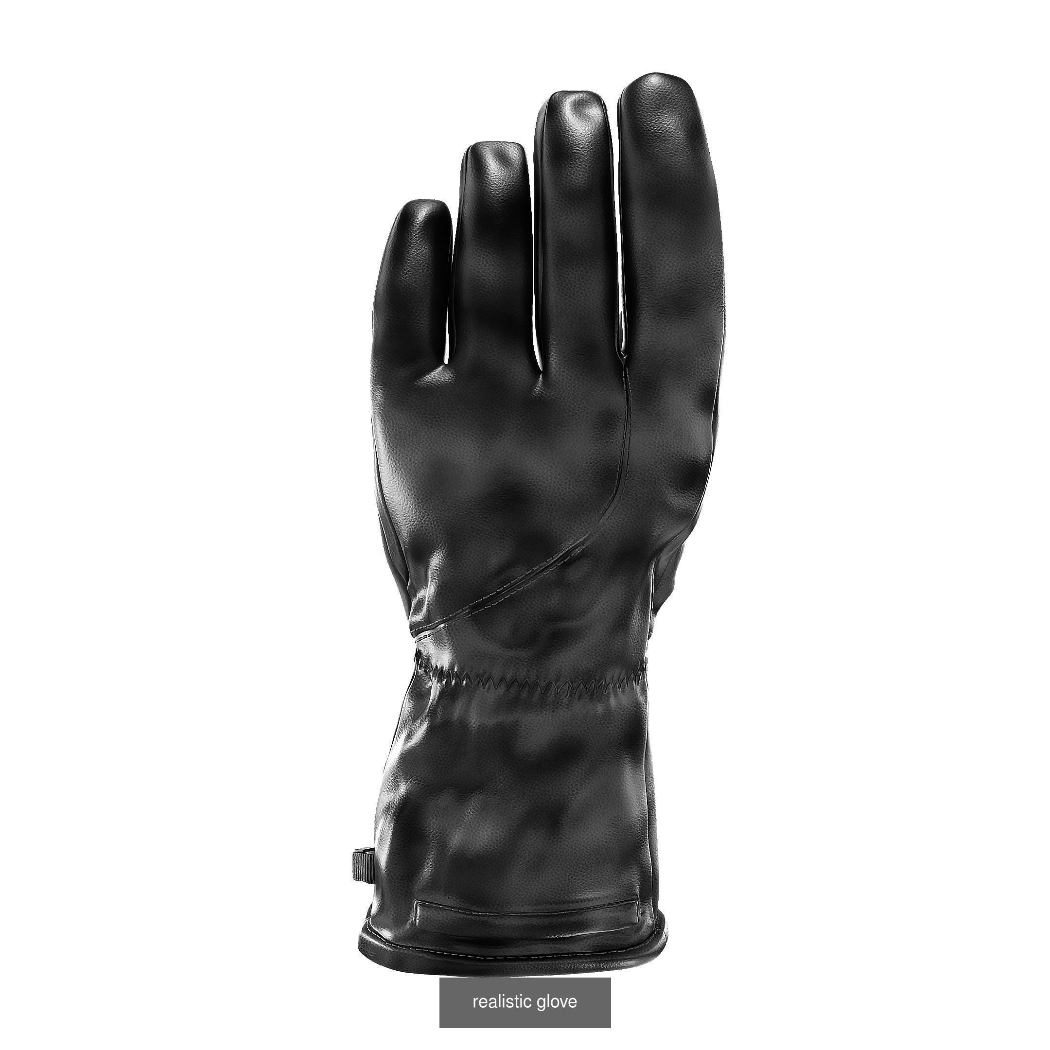 Realistic gloves heated glove 3D Model Collection_2