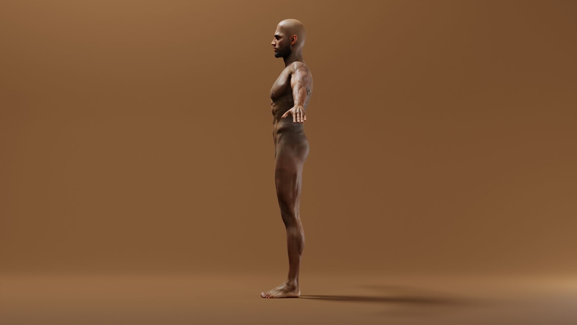 Realistic Male Character - Breno 3D model_5