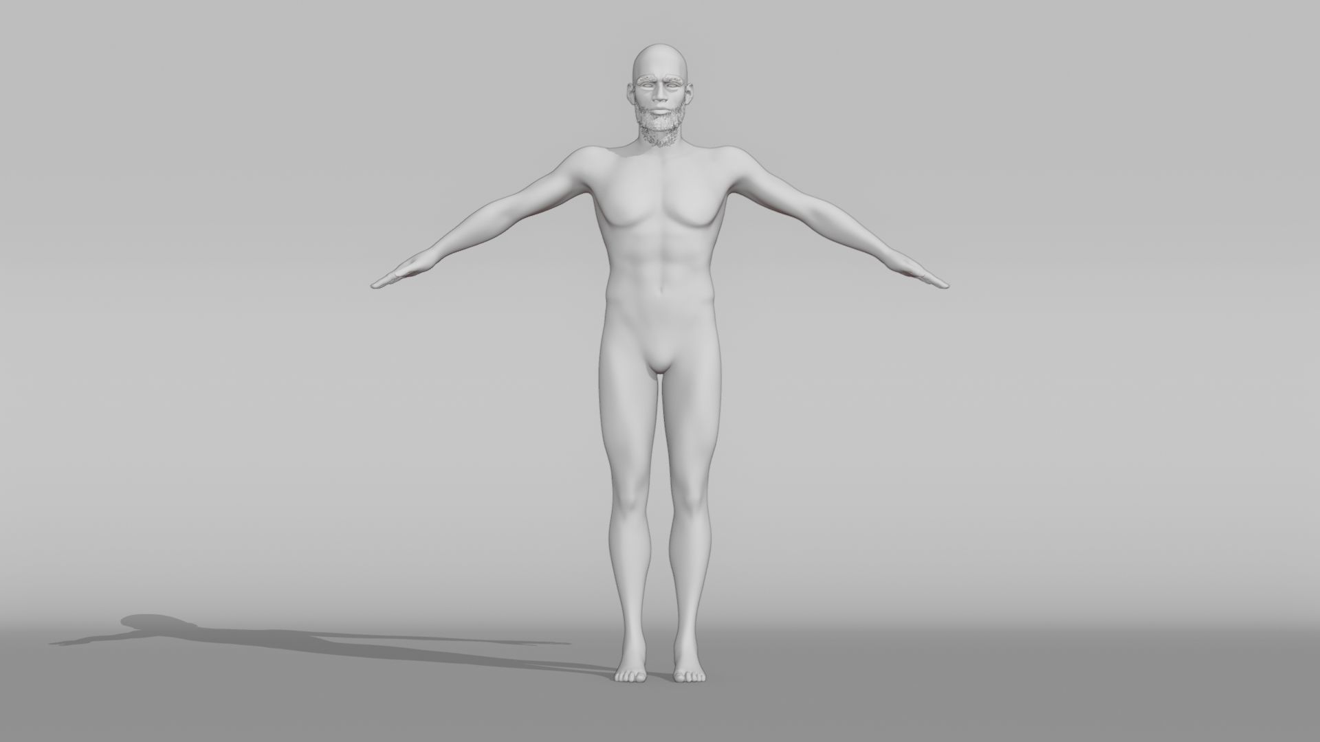 Realistic Male Character - Breno 3D model_7