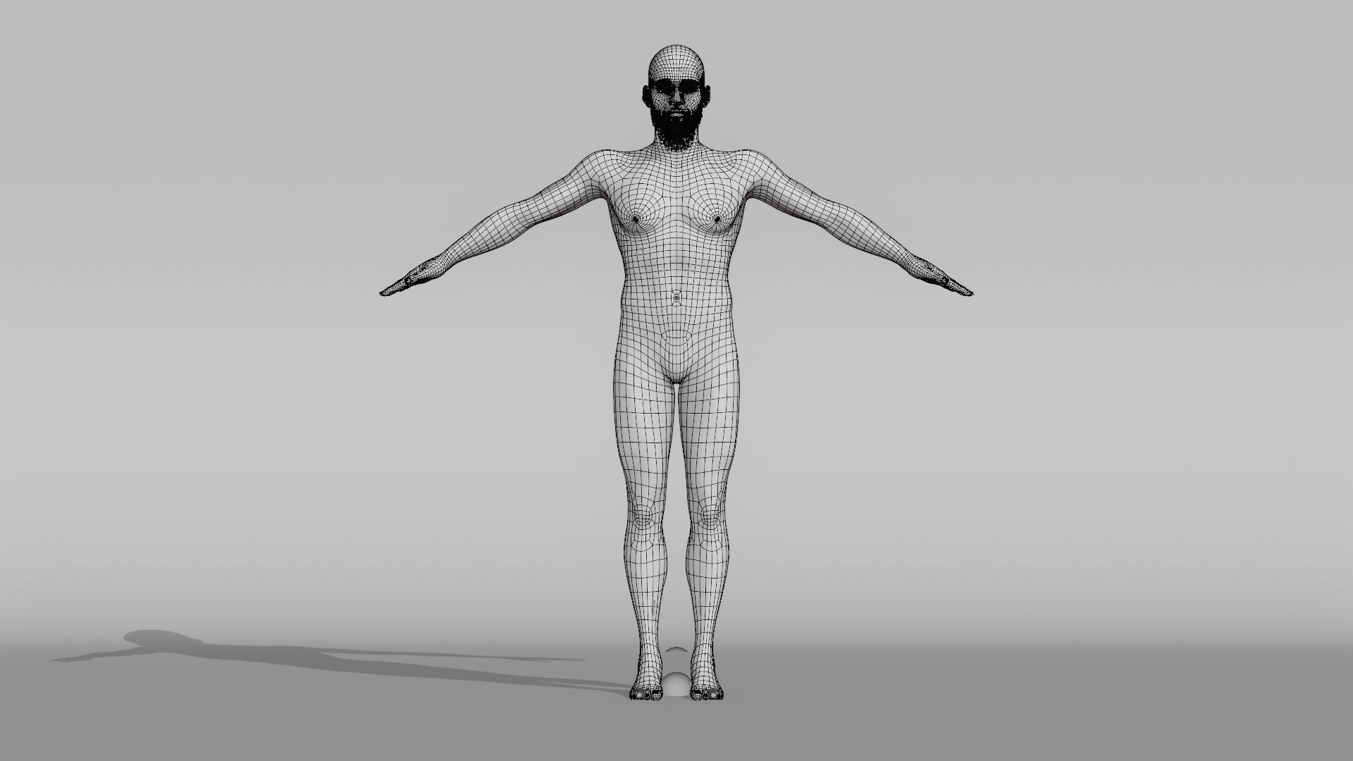 Realistic Male Character - Breno 3D model_17