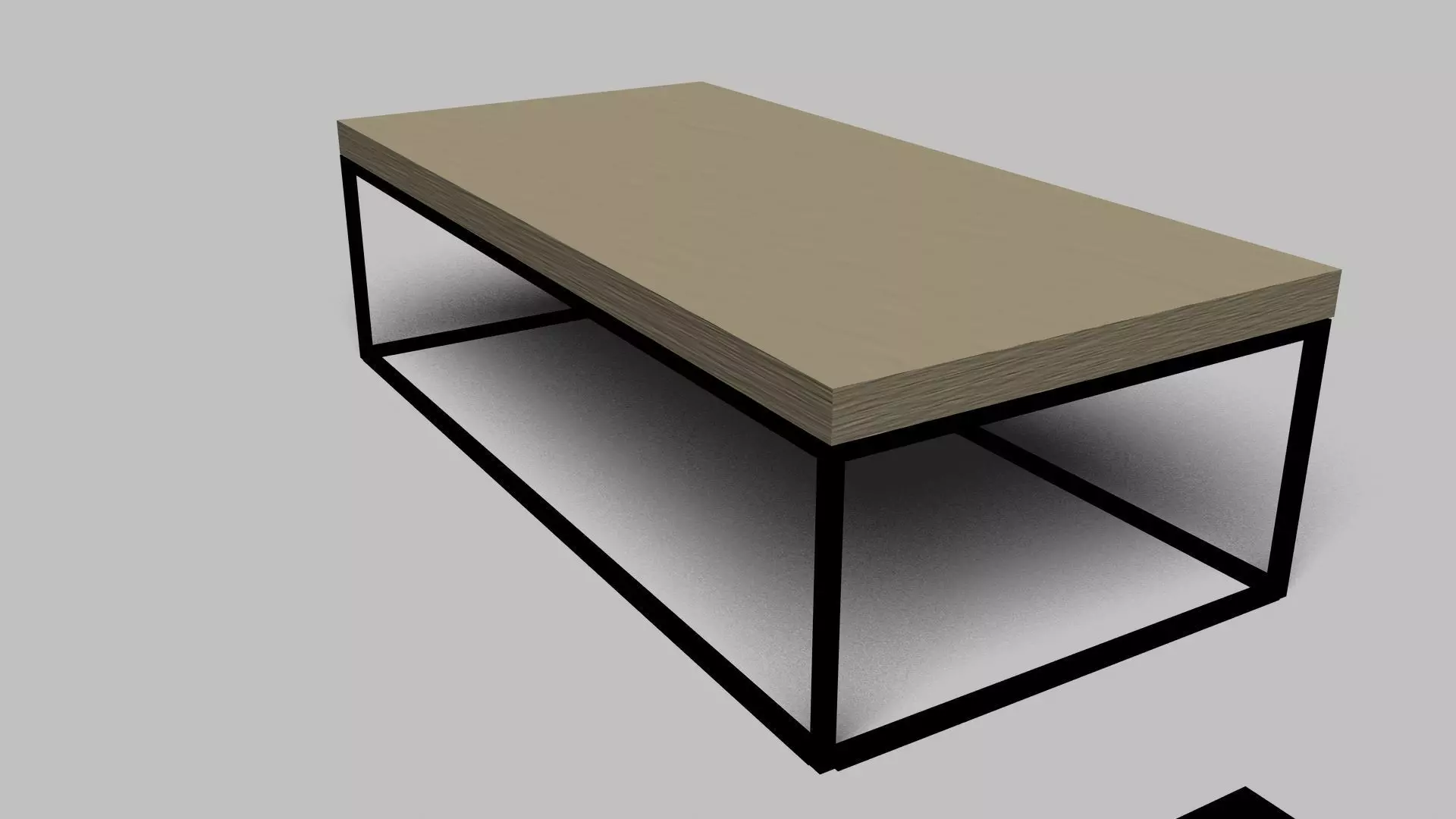 75 cm auxiliary table 3D model_0