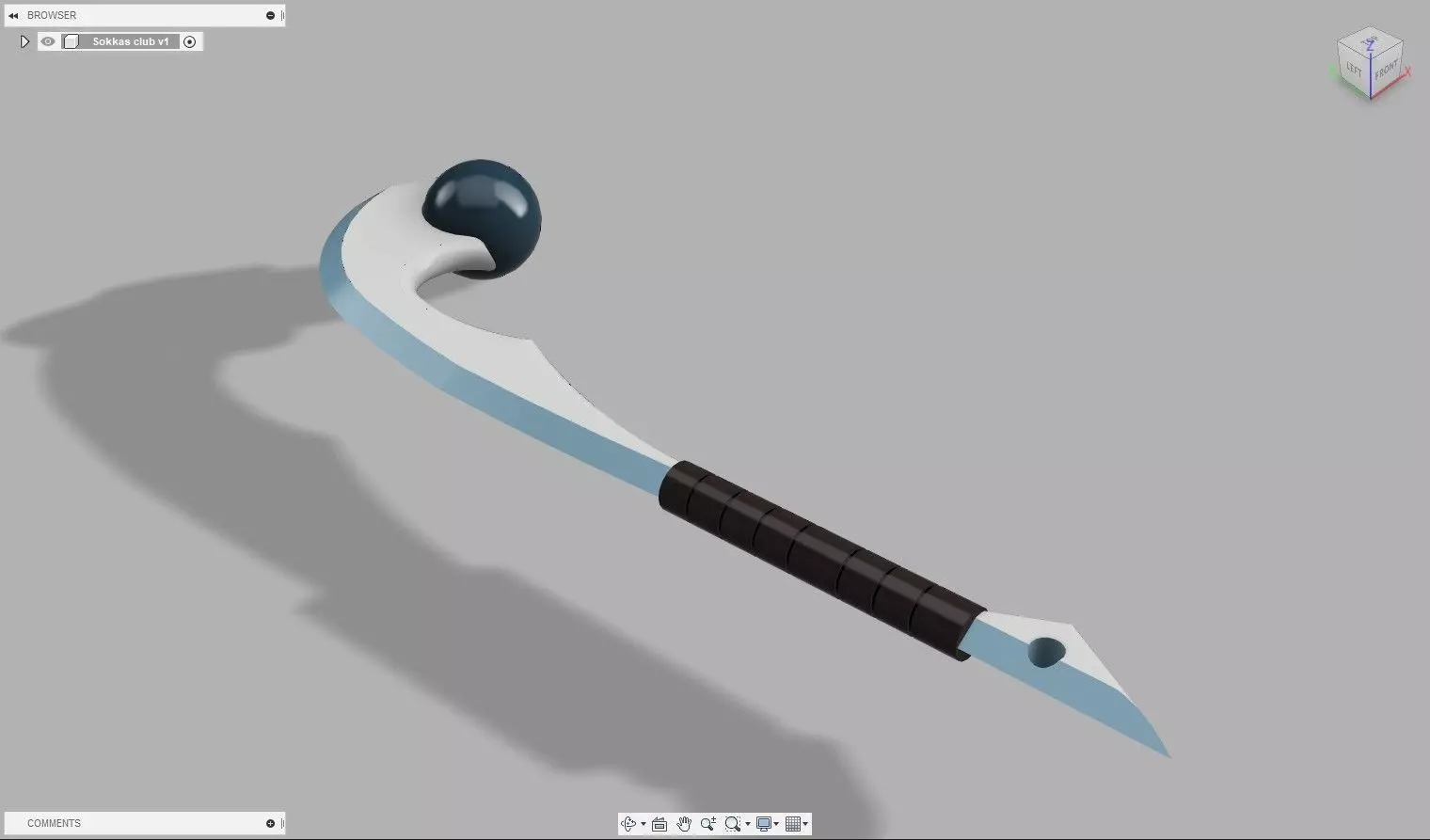 Sokka Club 3D print model_0