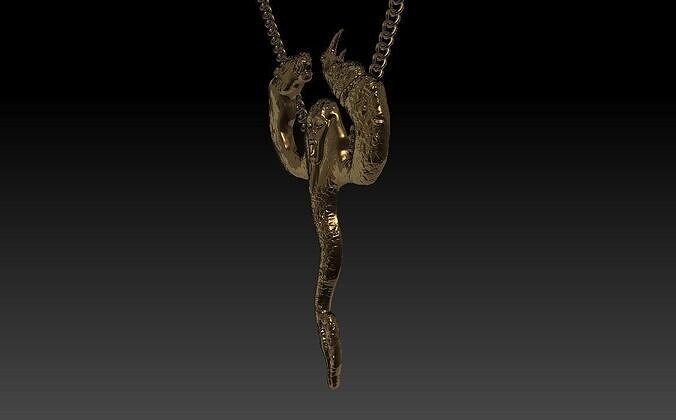 Hydra mermaid  3D model