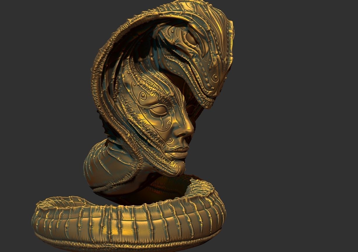 Serpent Model 3D print model_17