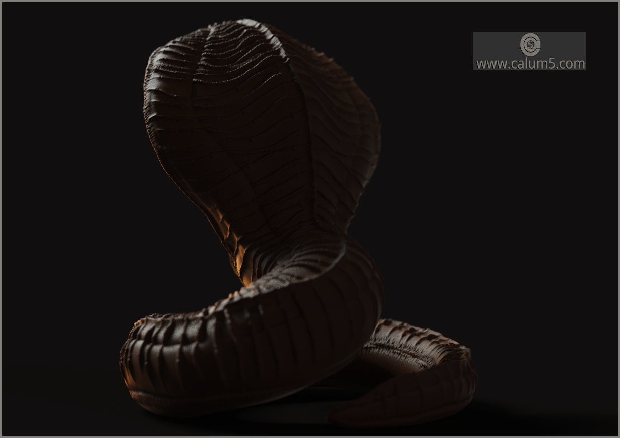 Serpent Model 3D print model_4