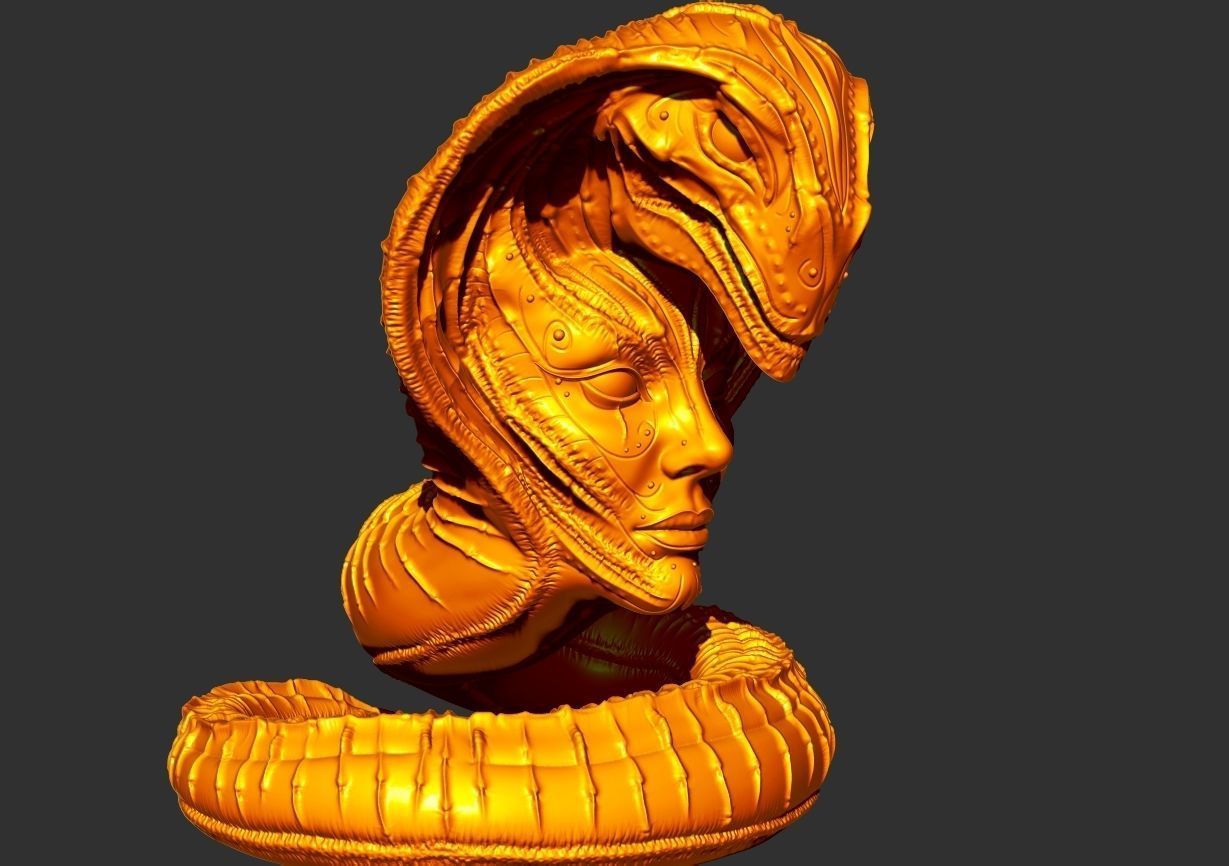 Serpent Model 3D print model_9