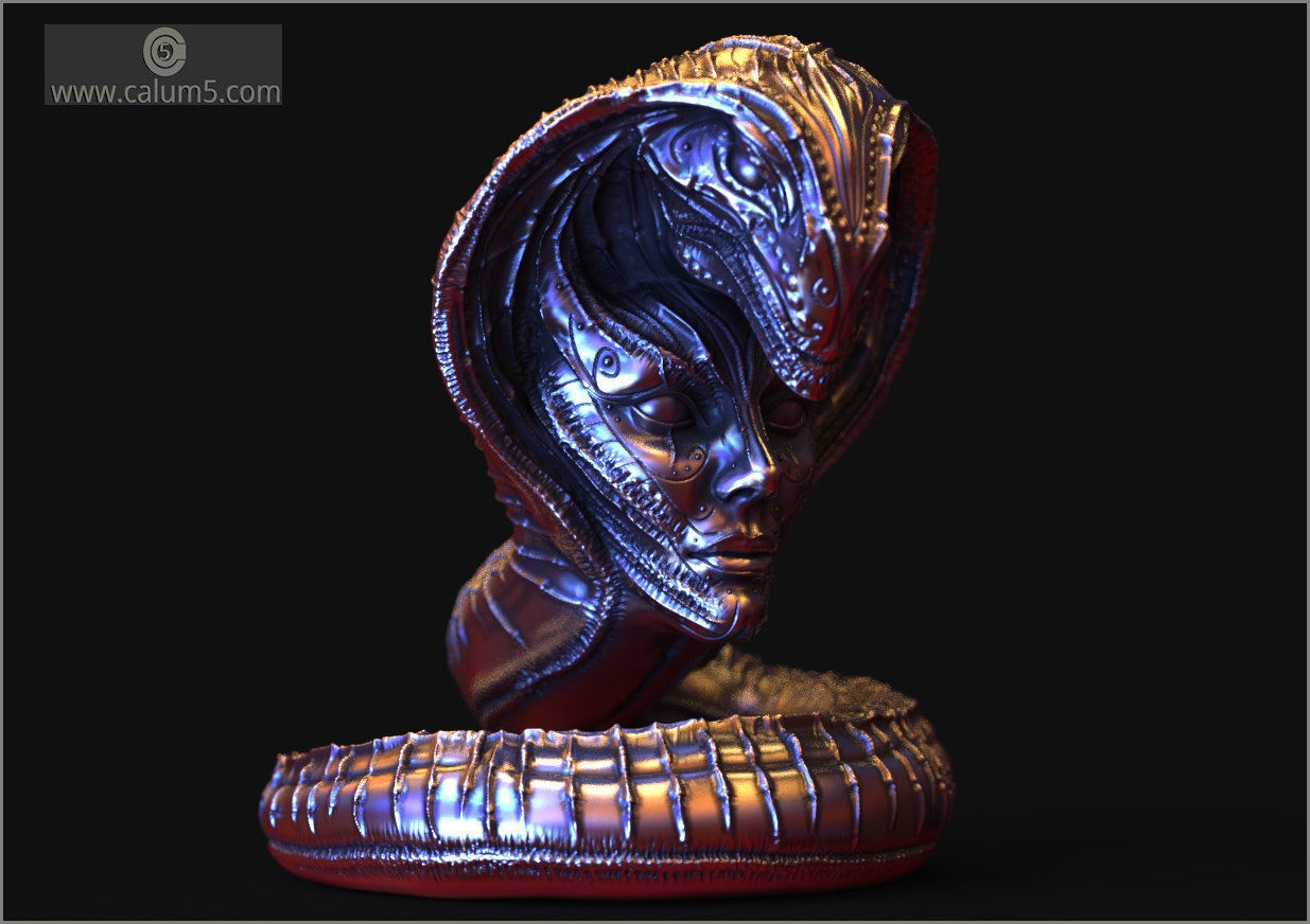 Serpent Model 3D print model_18