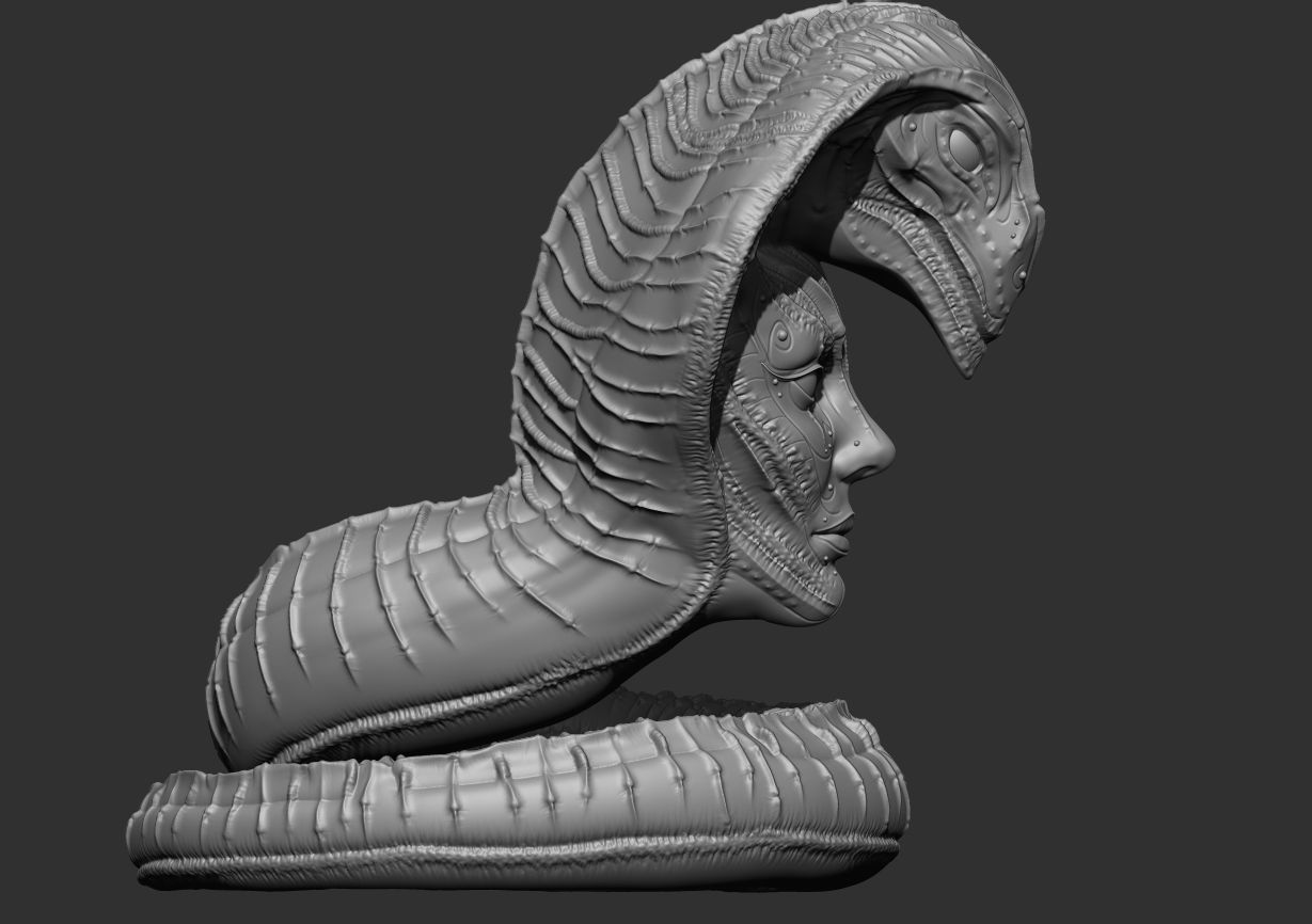 Serpent Model 3D print model_13