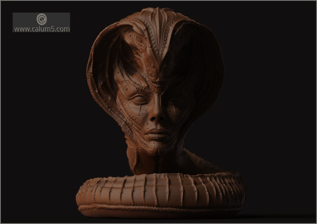 Serpent Model 3D print model_2