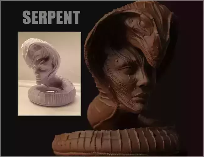 Serpent Model 3D print model