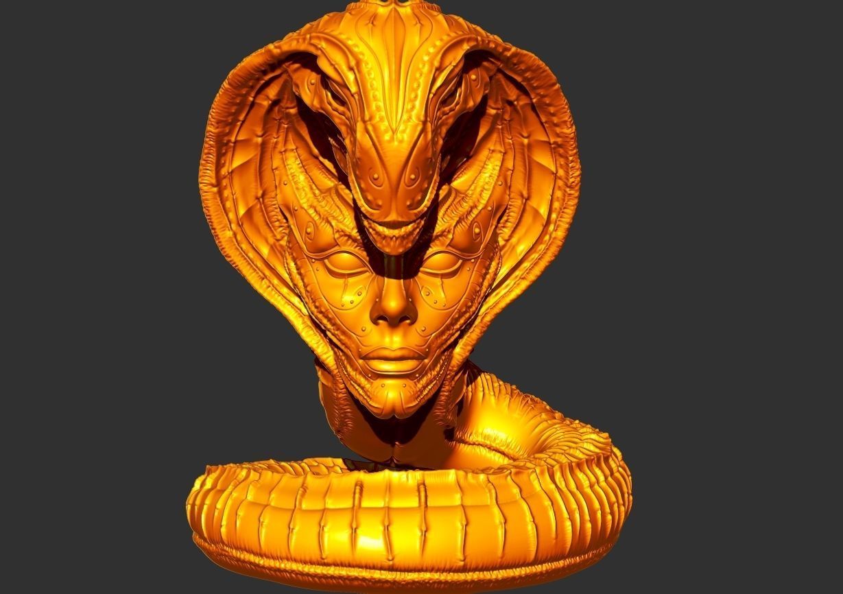 Serpent Model 3D print model_10