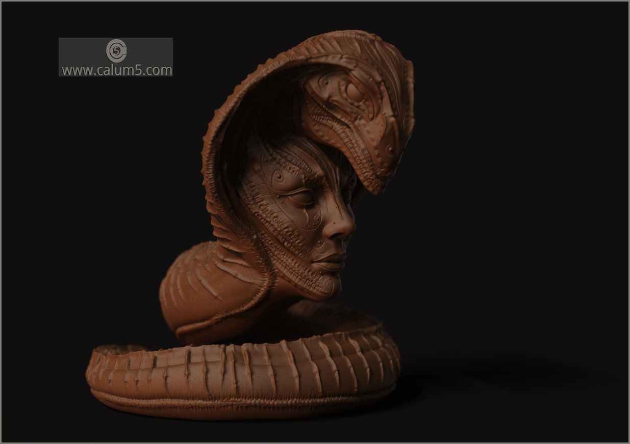 Serpent Model 3D print model_5