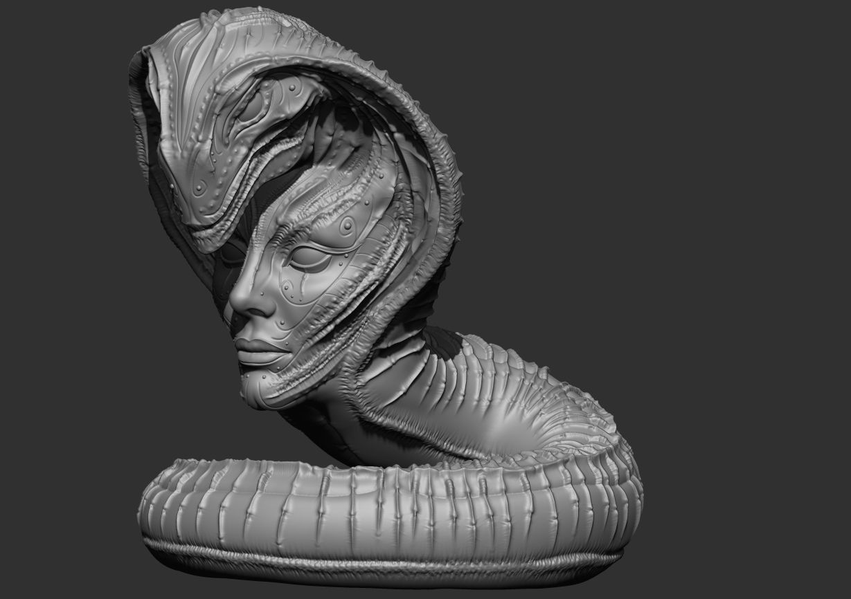 Serpent Model 3D print model_16