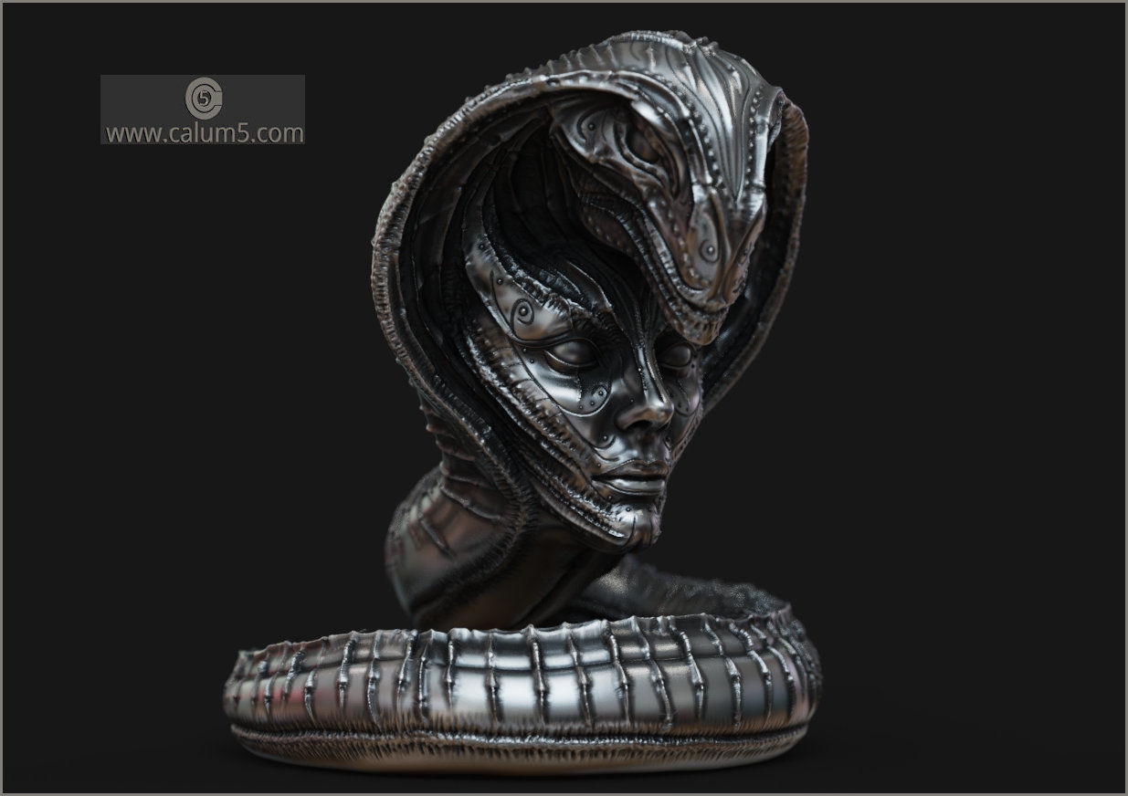 Serpent Model 3D print model_19