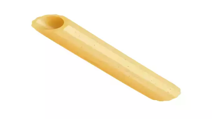 Pasta Penne Rigati 3D model