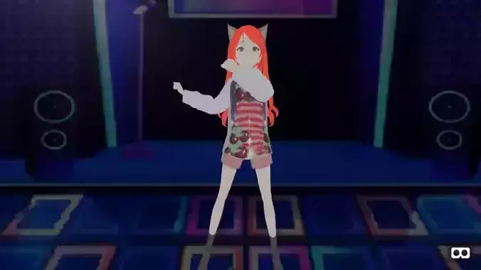 mmd model angel