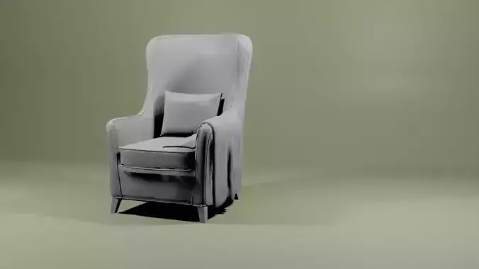 3d modern chair 