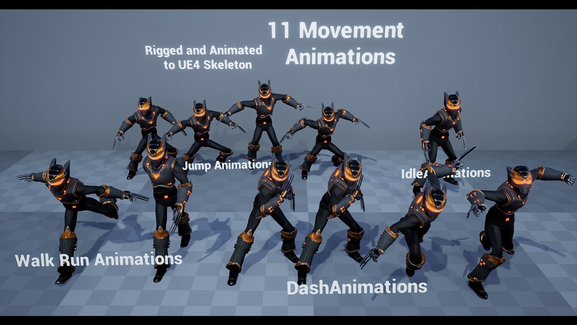 Renegade - Android Pack 2 Low-poly 3D model_4