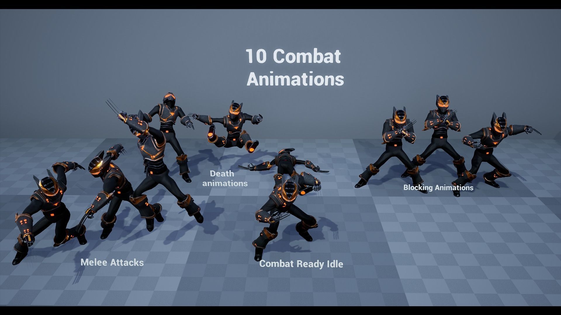 Renegade - Android Pack 2 Low-poly 3D model_5