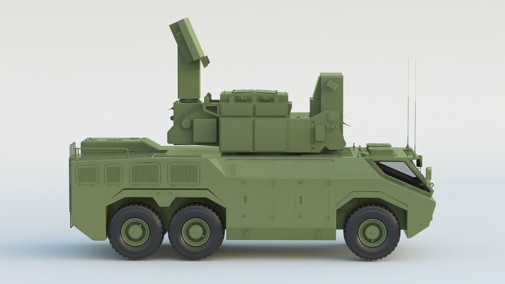 HQ-17 Surface-to-air Missile 3D model_3