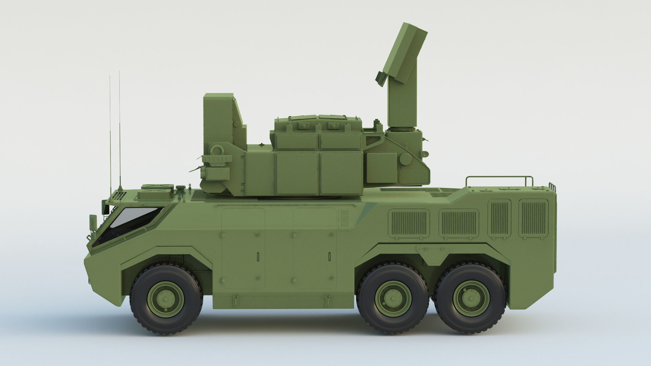 HQ-17 Surface-to-air Missile 3D model_7