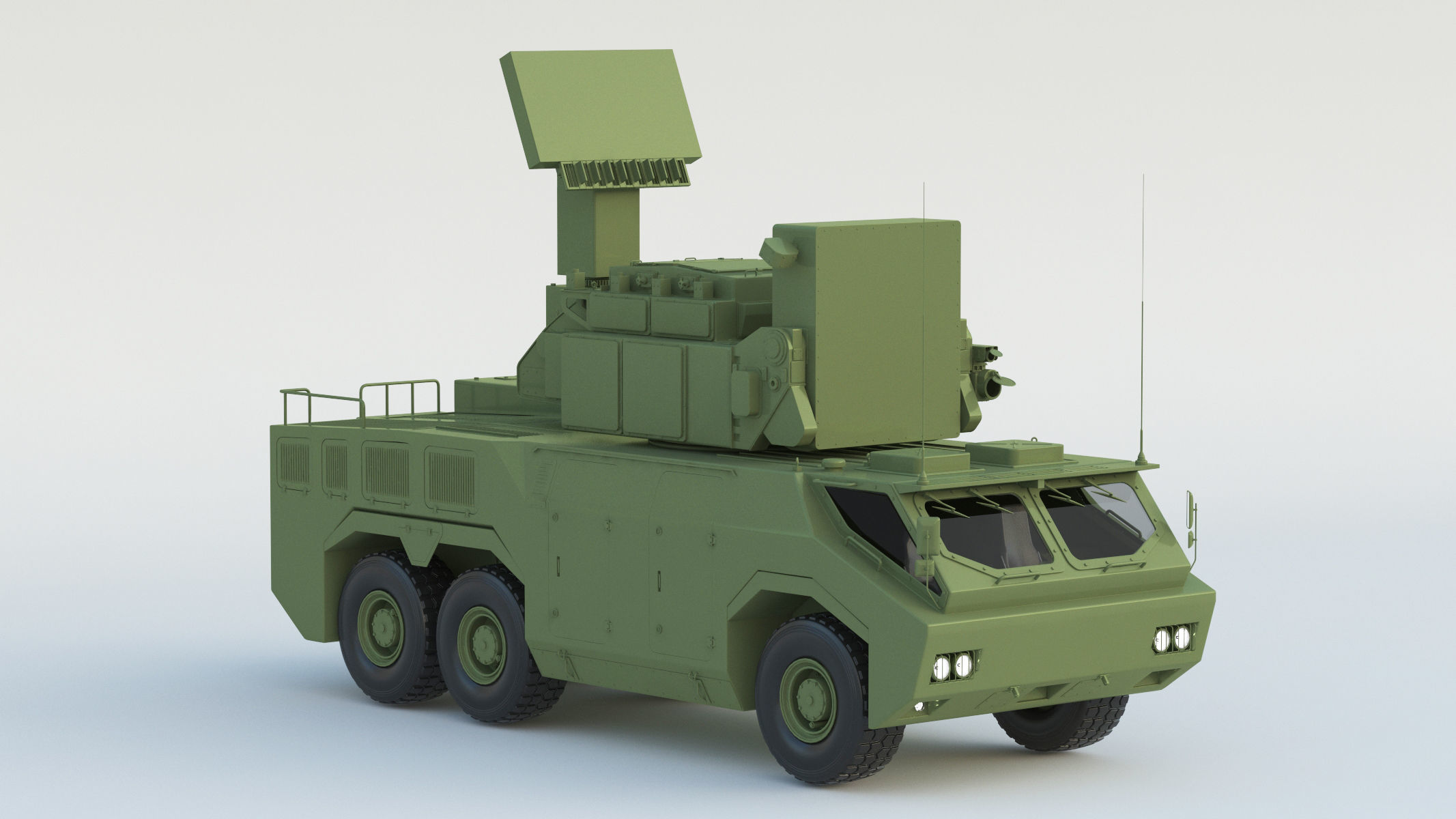 HQ-17 Surface-to-air Missile 3D model_2