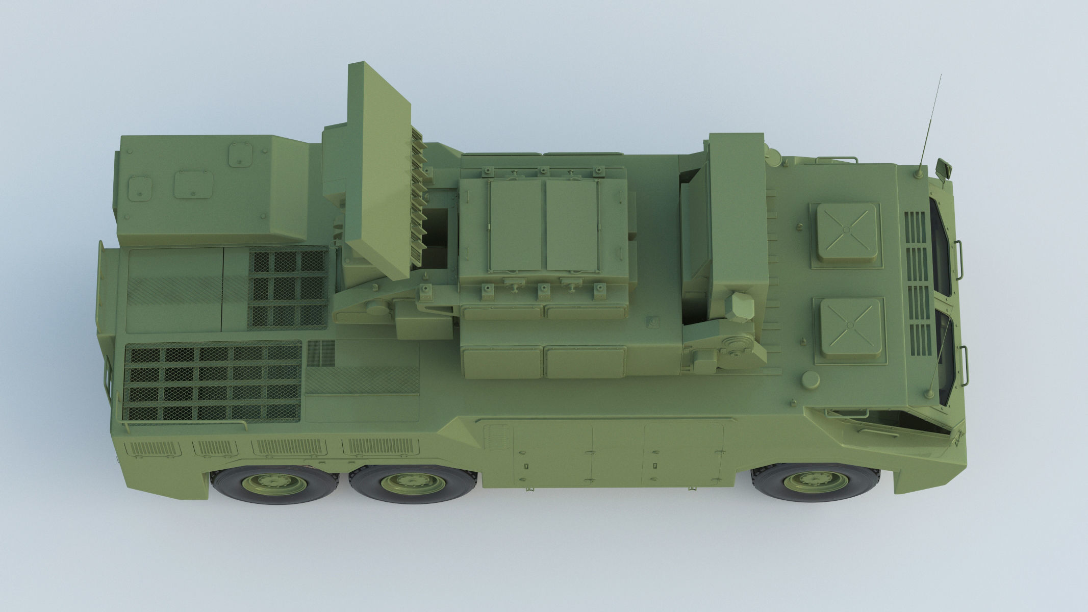 HQ-17 Surface-to-air Missile 3D model_9