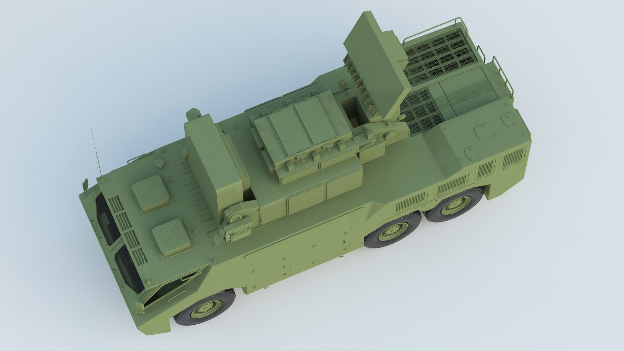HQ-17 Surface-to-air Missile 3D model_8