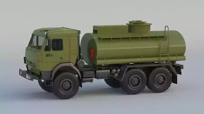 Kamaz-5350 Fuel Tanker