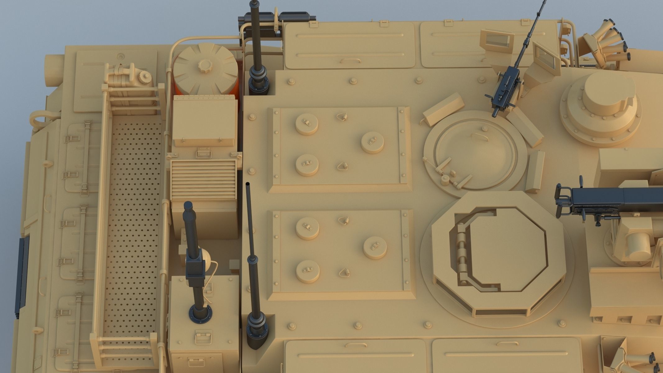 M1A2 SEP Abrams Tank 3D model_19