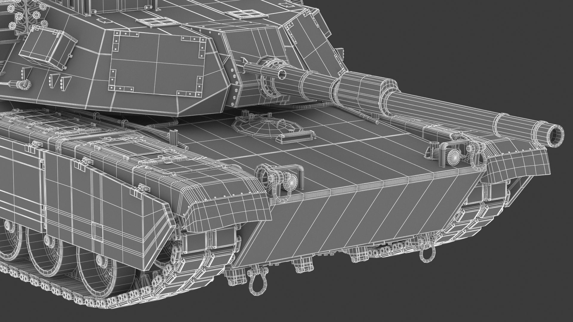 M1A2 SEP Abrams Tank 3D model_32