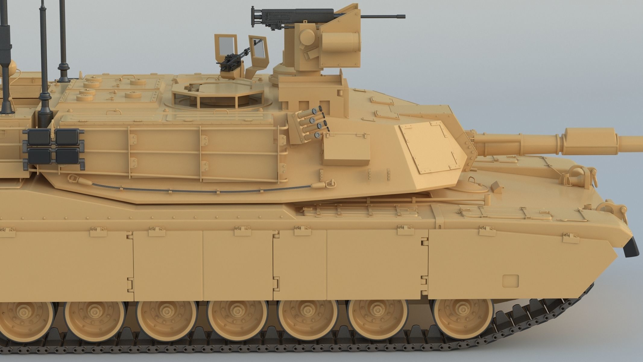 M1A2 SEP Abrams Tank 3D model_13