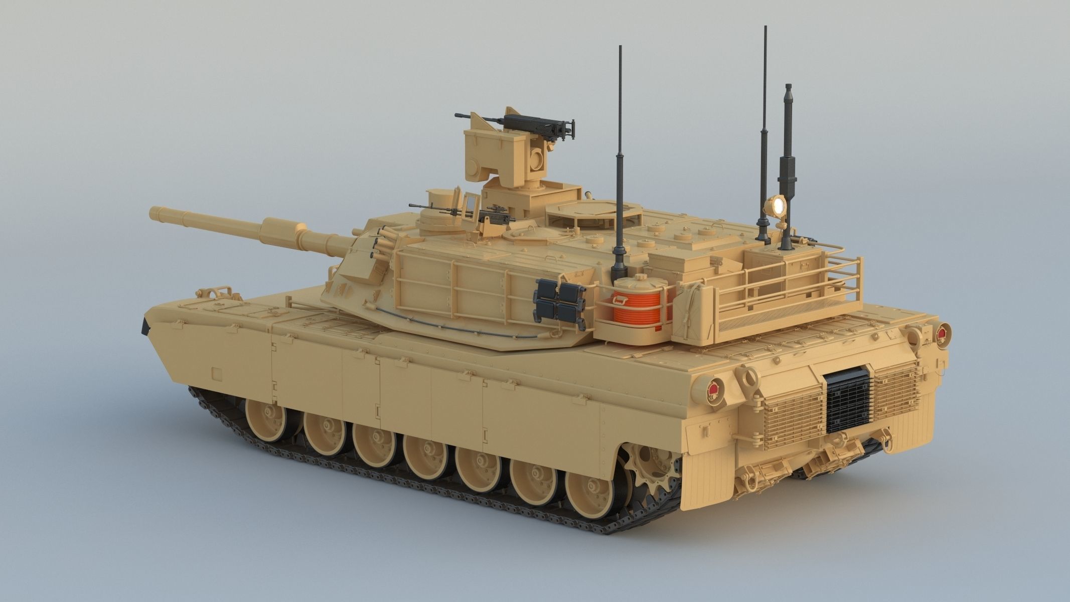 M1A2 SEP Abrams Tank 3D model_6