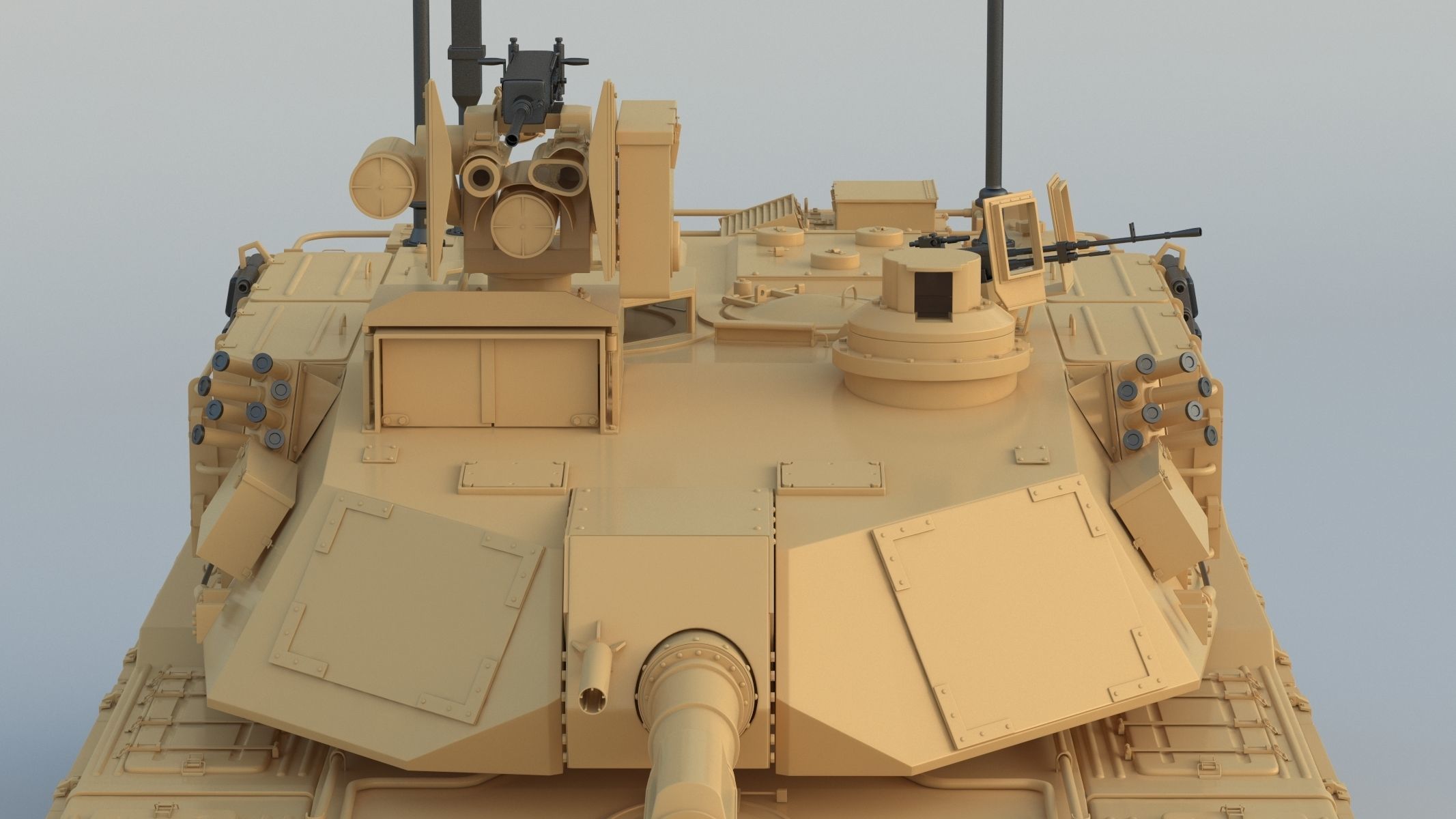 M1A2 SEP Abrams Tank 3D model_11