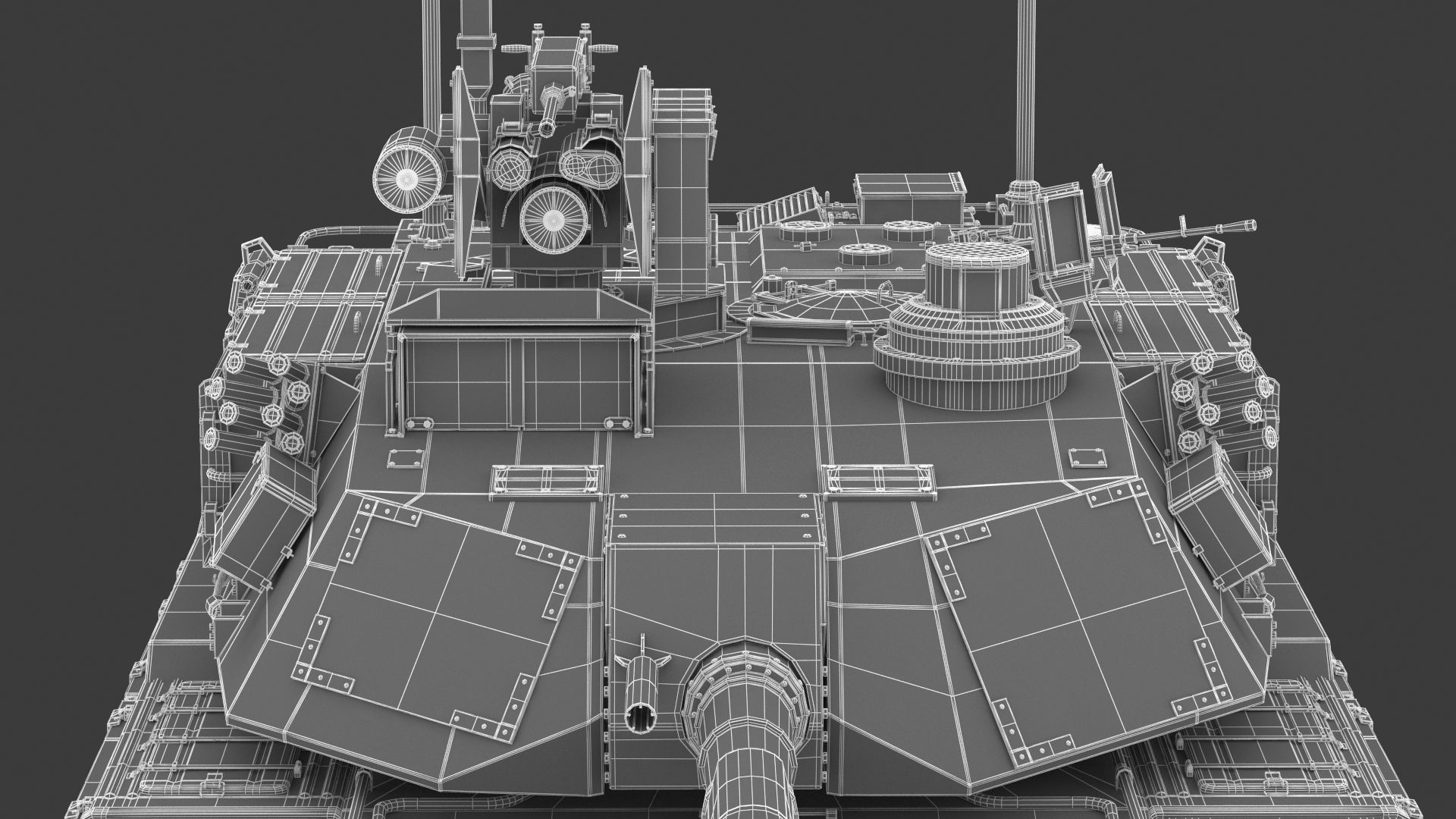 M1A2 SEP Abrams Tank 3D model_31