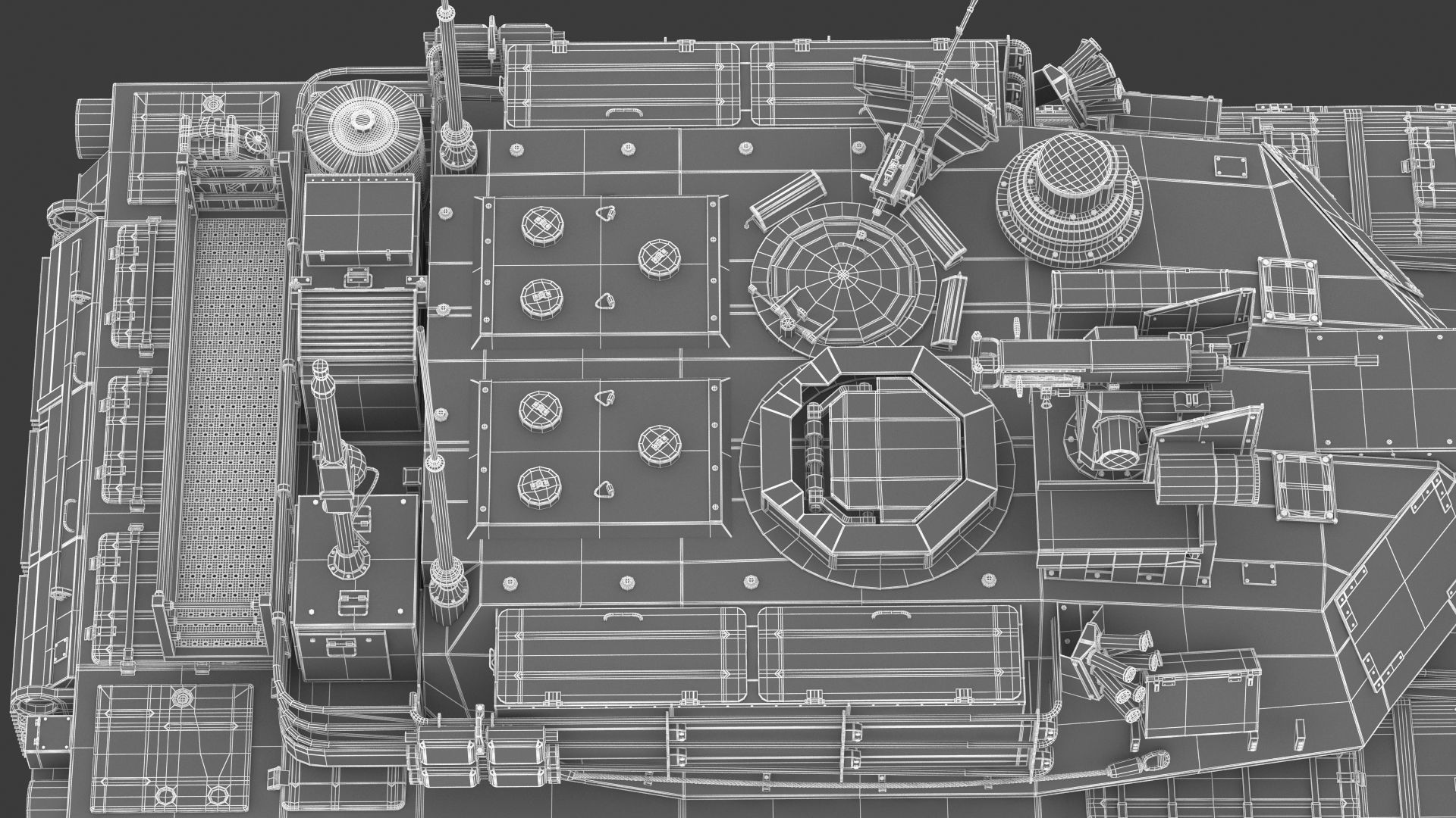 M1A2 SEP Abrams Tank 3D model_39