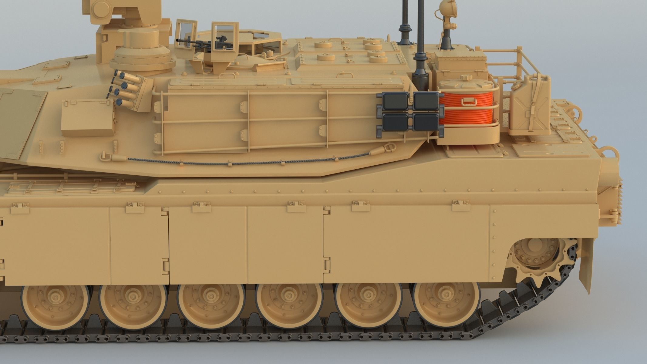 M1A2 SEP Abrams Tank 3D model_17