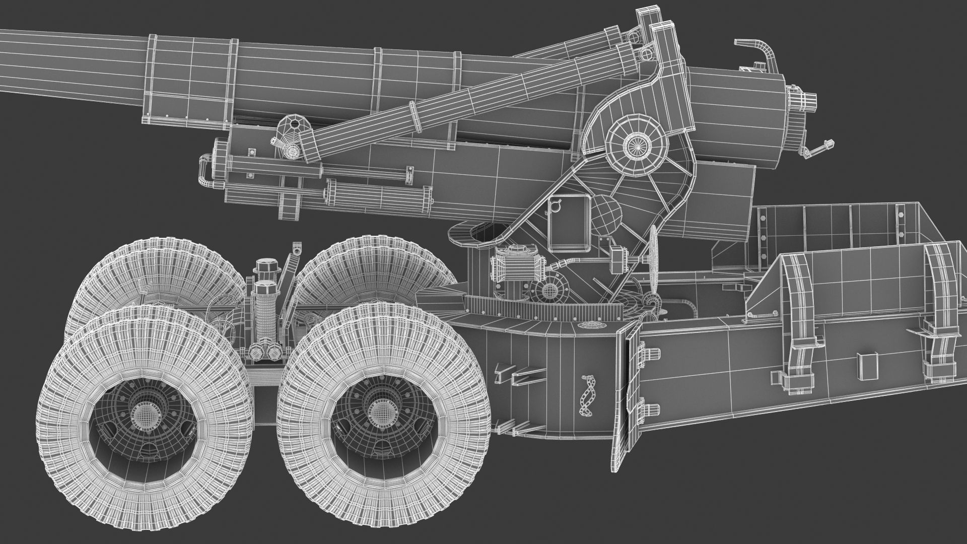 M115 Howitzer 3D model_37
