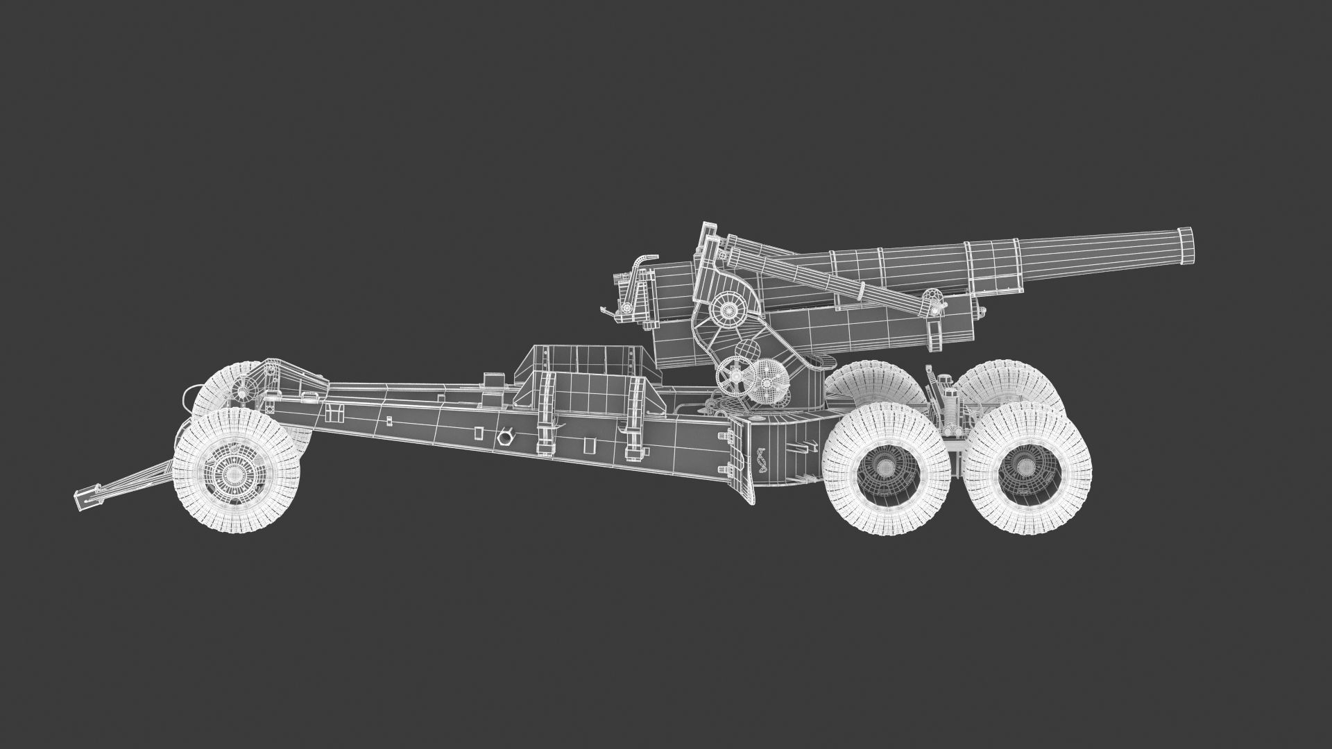 M115 Howitzer 3D model_23