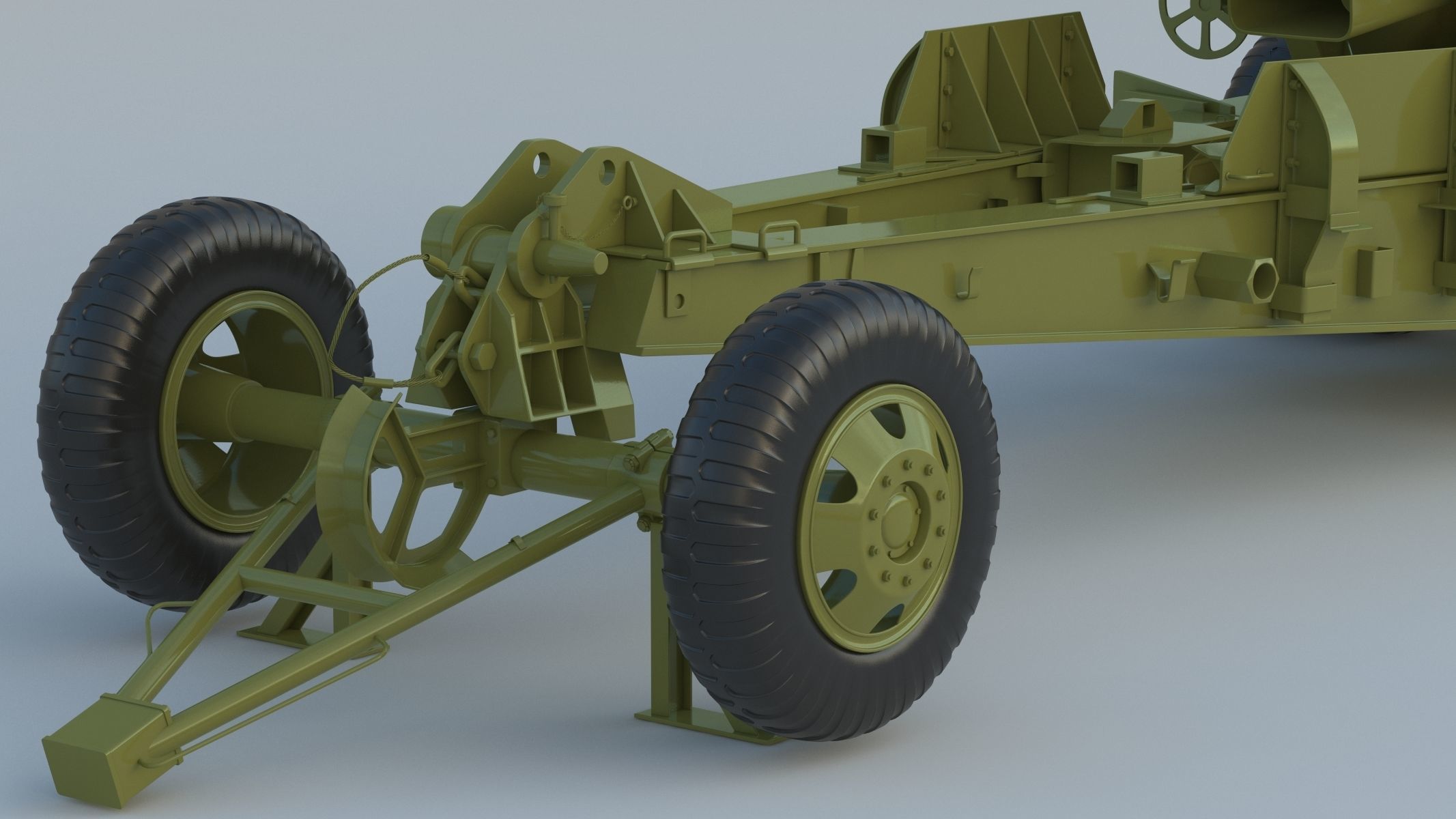 M115 Howitzer 3D model_14