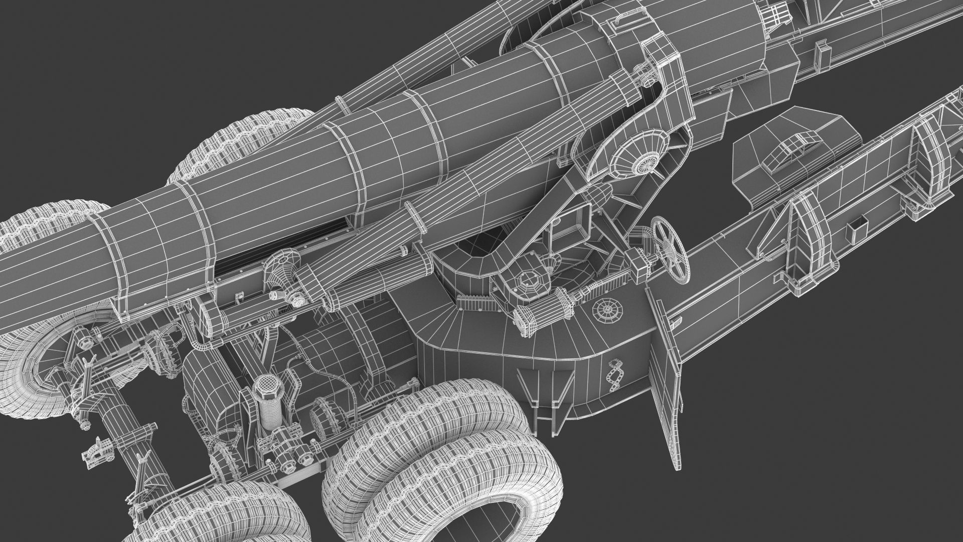 M115 Howitzer 3D model_38
