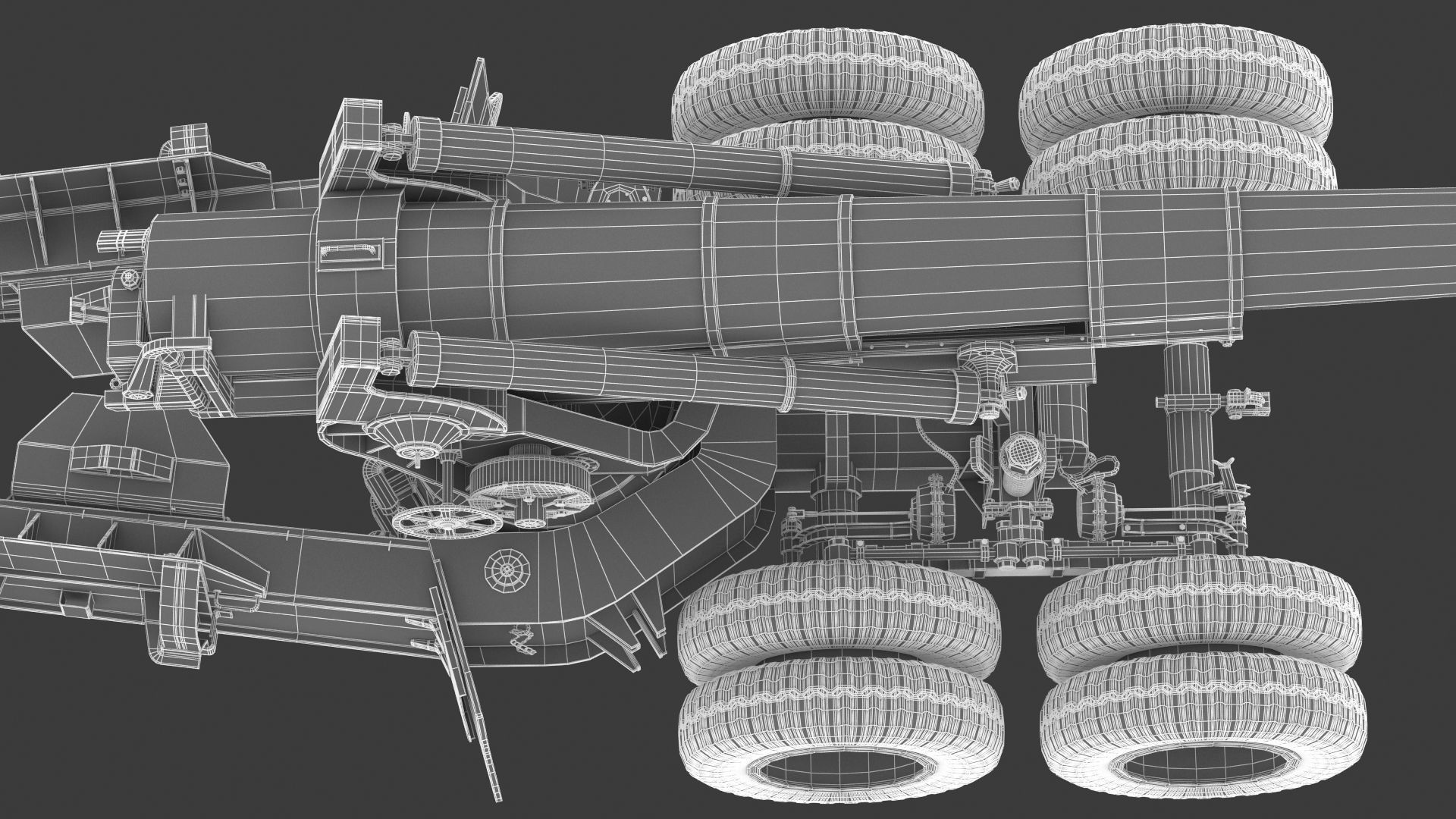 M115 Howitzer 3D model_39