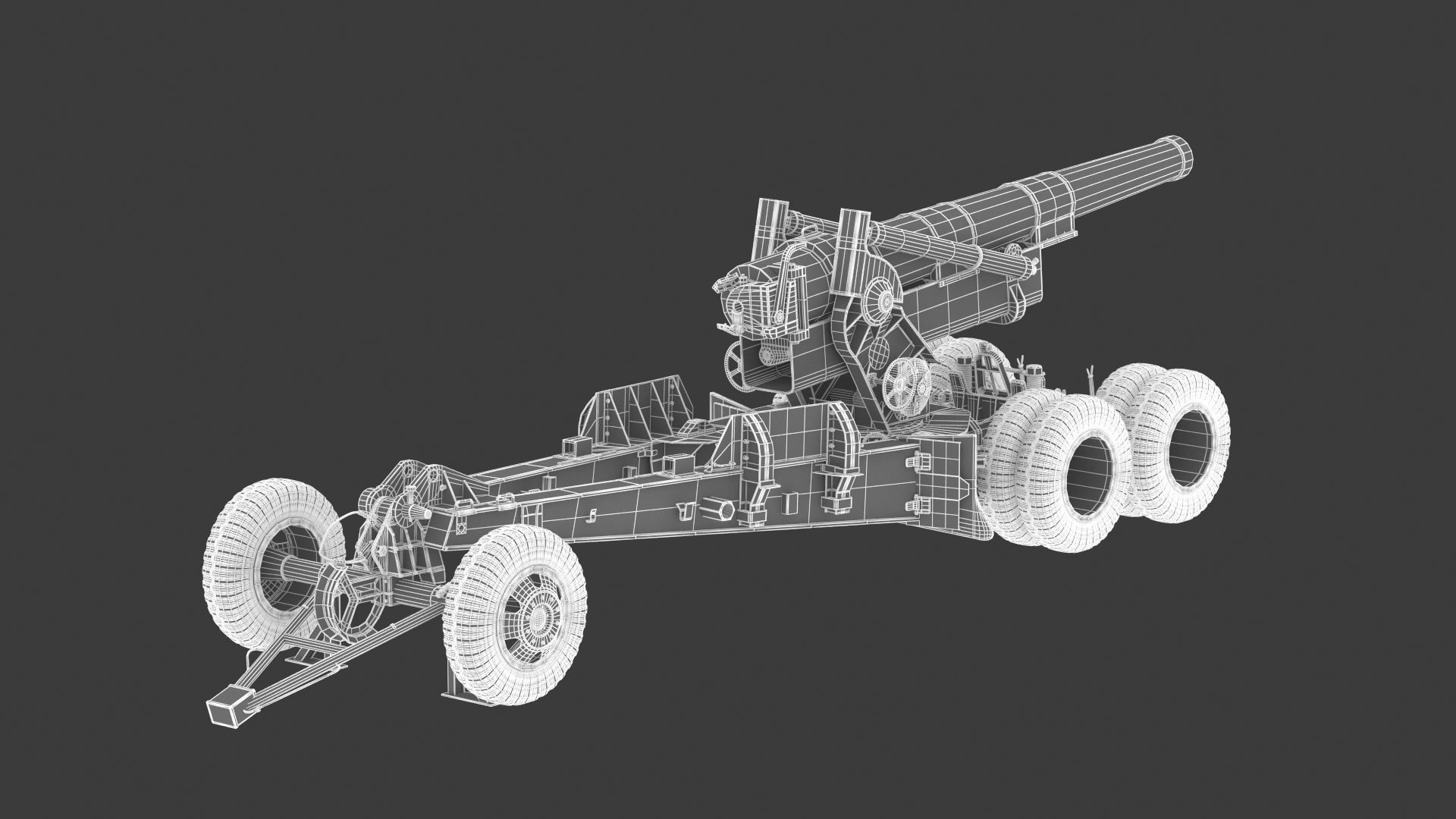 M115 Howitzer 3D model_24