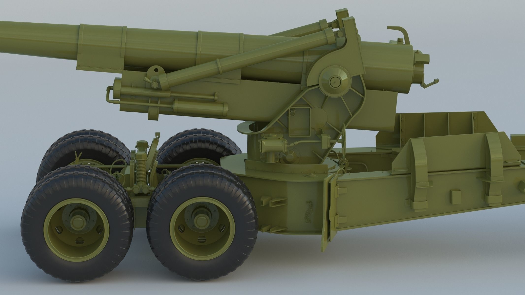 M115 Howitzer 3D model_17
