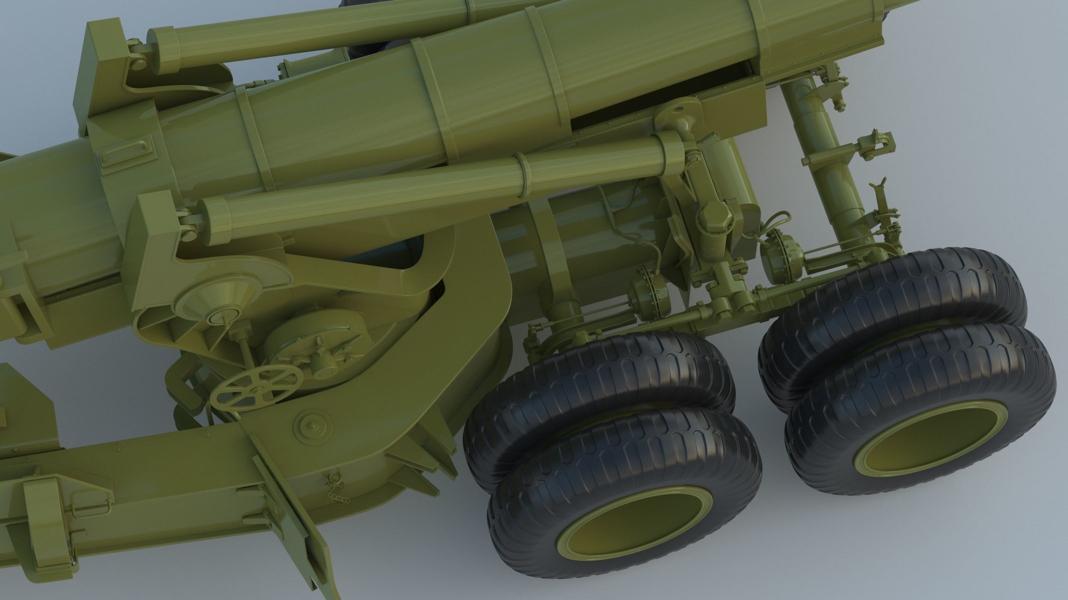 M115 Howitzer 3D model_19