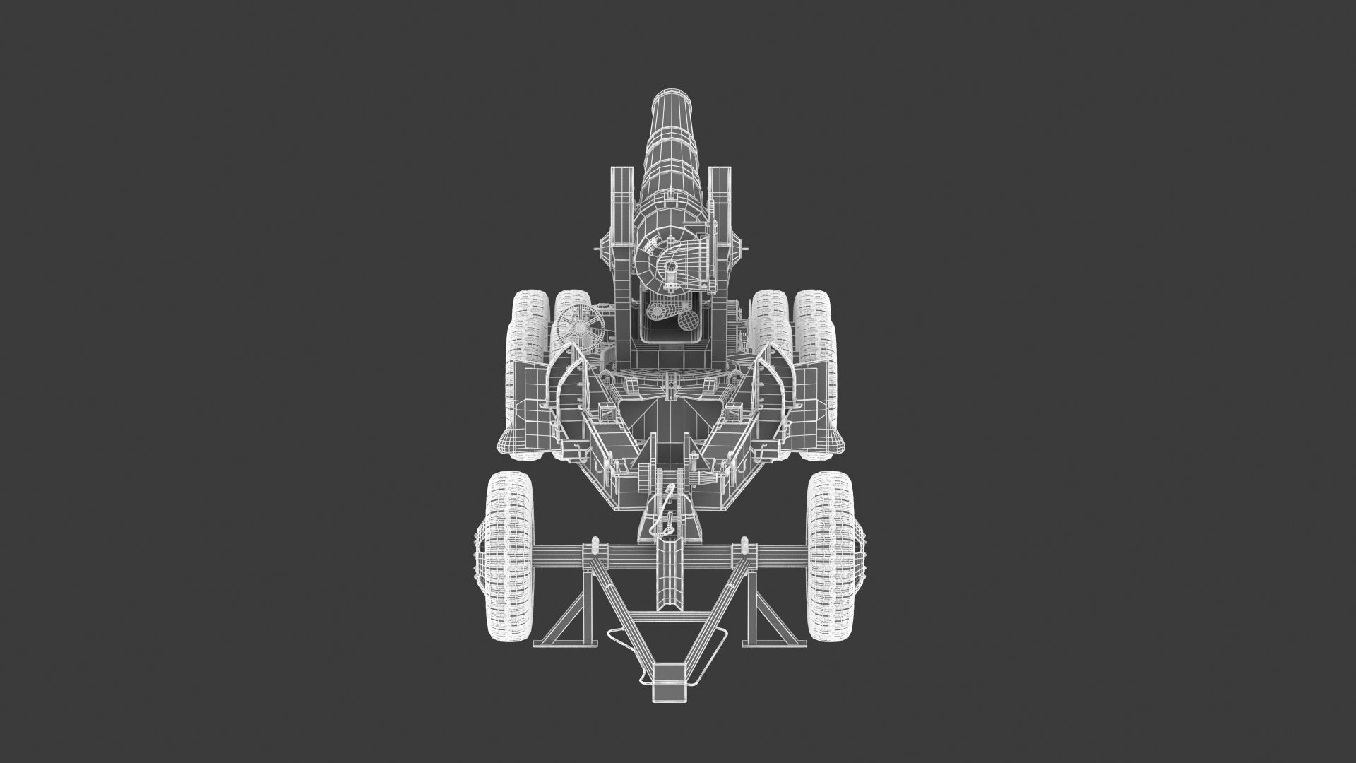 M115 Howitzer 3D model_25