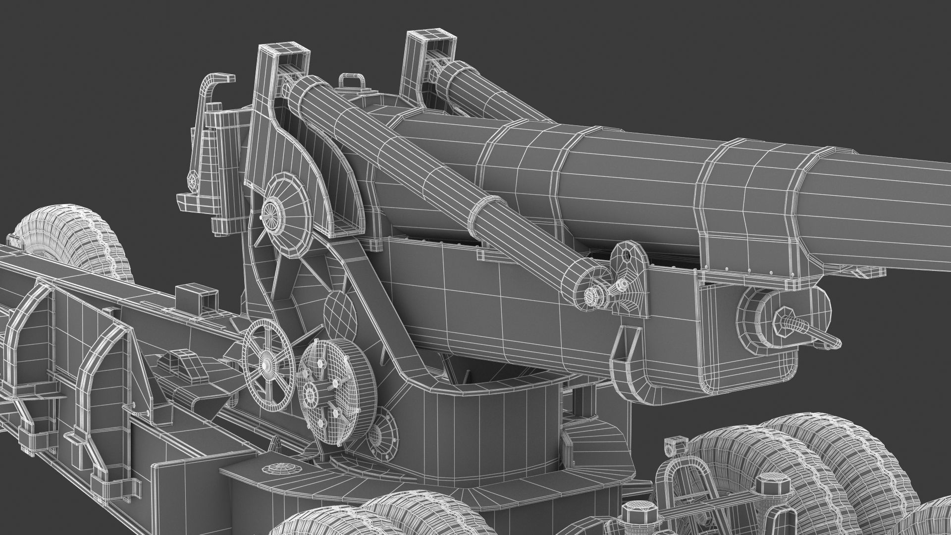 M115 Howitzer 3D model_32