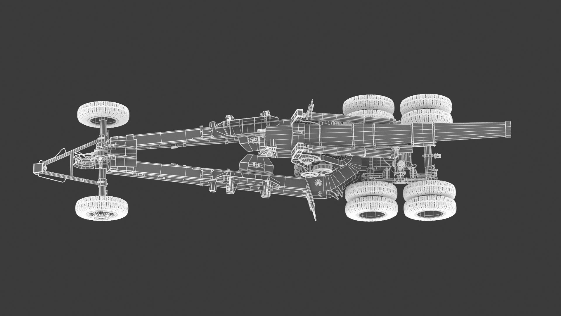 M115 Howitzer 3D model_29