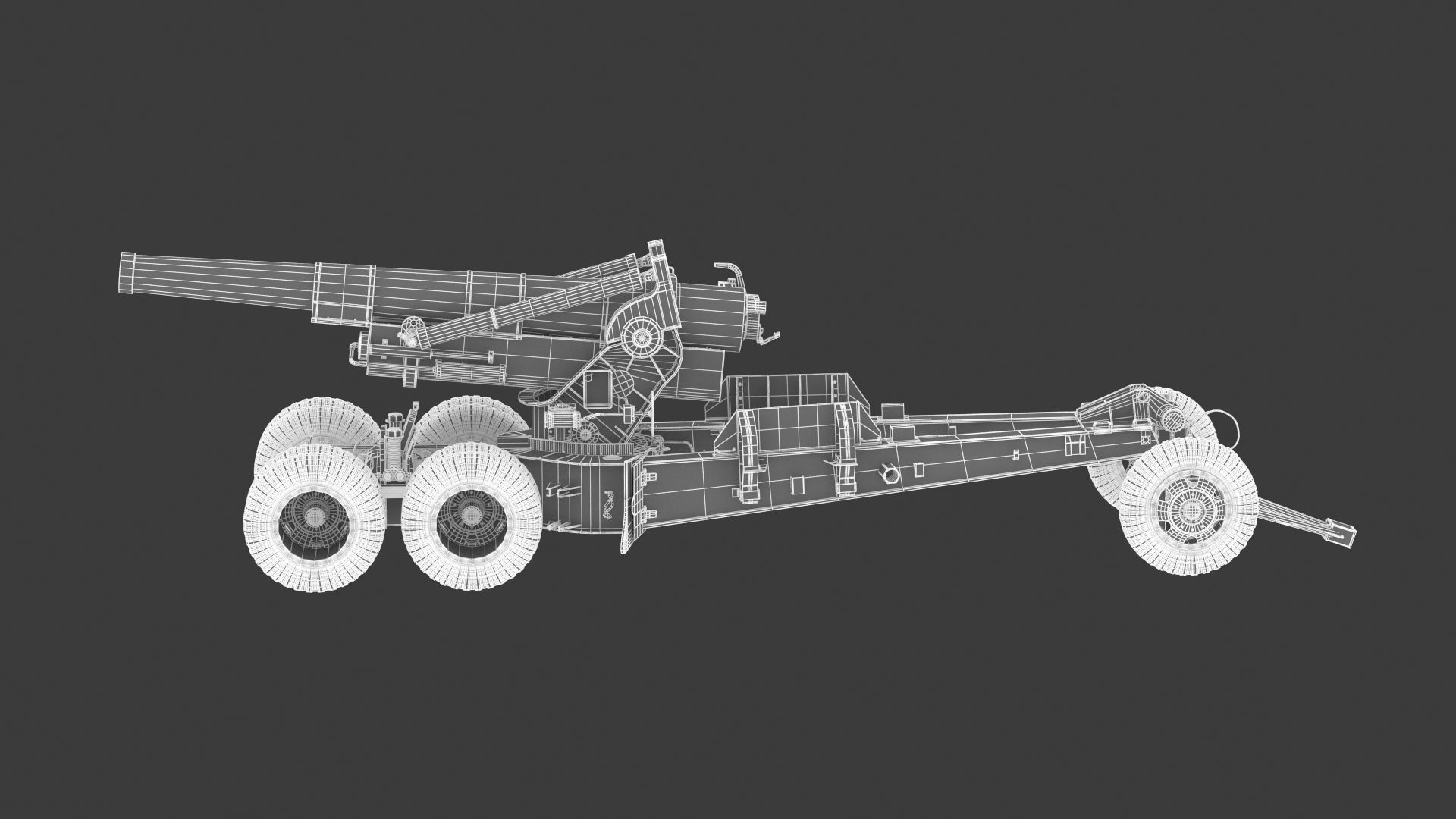 M115 Howitzer 3D model_27